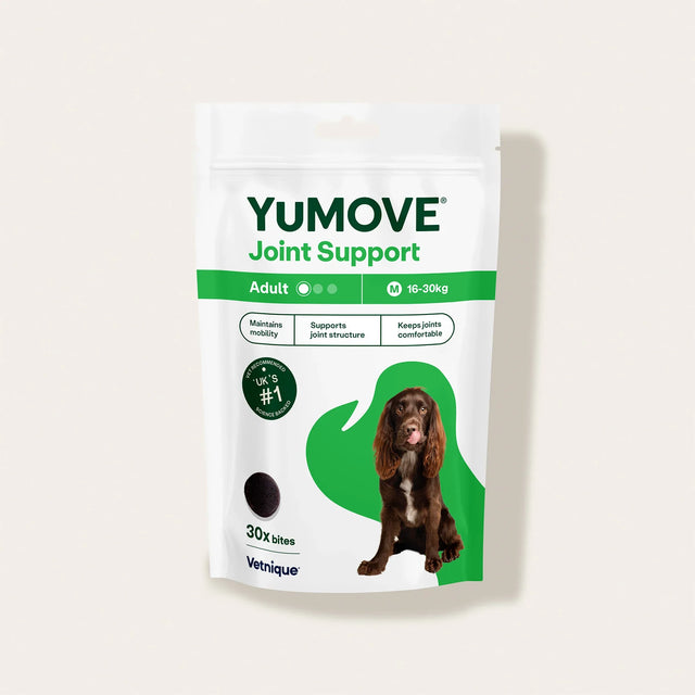 Yumove Joint Support package for adult dogs on a white background5