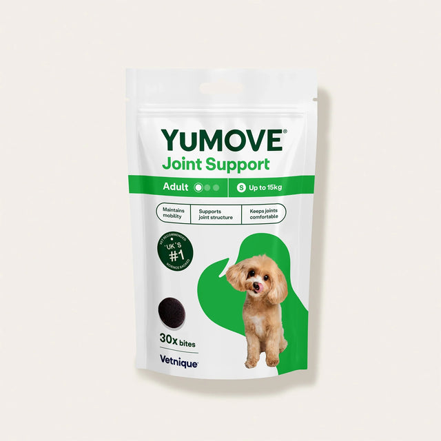 YuMove Joint Support package for adult dogs on a white background4