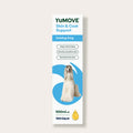 YuMOVE Skin & Coat Support product packaging for itching dogs on a light gray background bullet 4